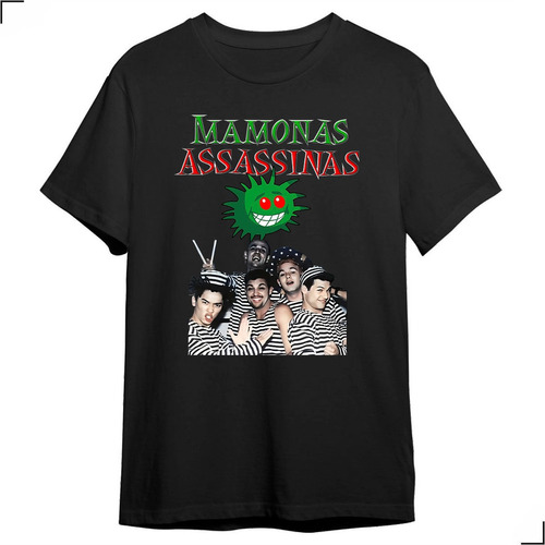 Camiseta Mamonas Assassinas Unissex Filme Utopia Rock Brasil