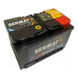 Batería Sermat 12x75b 600ah 12v Auto/camioneta