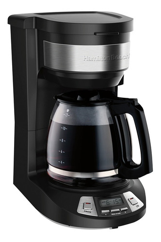 Cafetera Programable 12 Tazas Hamilton Beach 46290 Negra