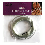 Fibra De Vidro Fio A Fio X&d C/80 Alongamento De Unha Gel Uv