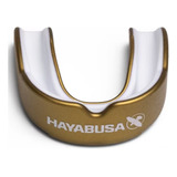 Hayabusa Combat Mouth Guard Protector Bucal Thermomoldeable Color Dorado Sabor Sin Sabor