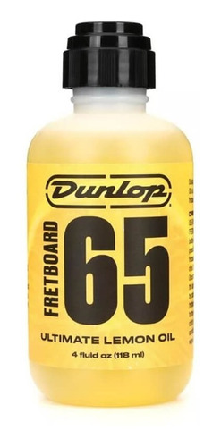 Óleo De Limão Dunlop F65 Para Escalas De Guitarra Baixo