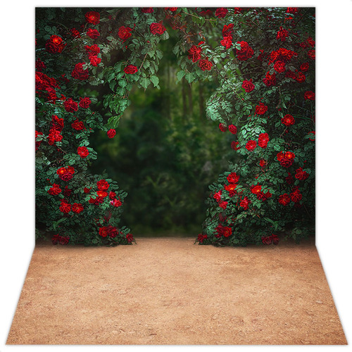 Fundo Fotográfico Flores Jardim Em Tecido Vários 1,5x2,2m