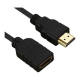 Cable Hdmi Macho A Hembra 30cm