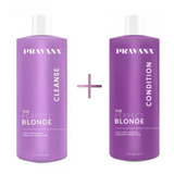 Kit Shampoo Y Acondicionador Pravana Violeta Perfect Blonde 