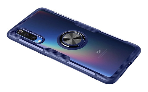 Funda Xiaomi Mi 9 Se Acrilic Ring + Mica Cristal Templado