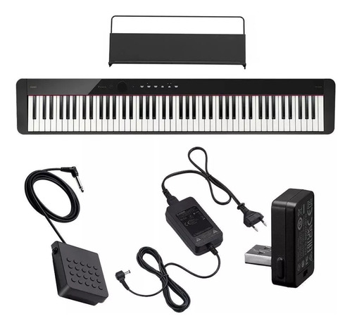 Piano Digital Casio Px-s1100 | 88 Teclas | Bluetooth | Color Negro 110 V/220 V