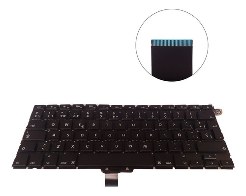 Teclado Para Portátil  macbook Pro Unibody 13.3 A1278 Mc724 