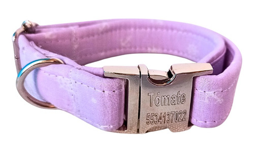 Collar Para Perro, Personalizado Con Grabado Láser