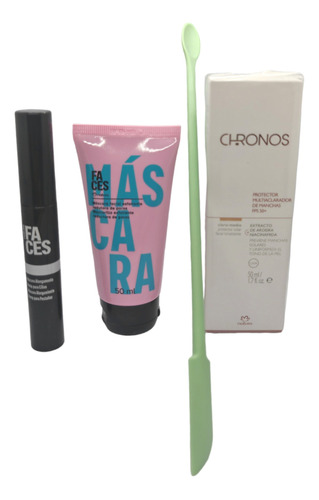 Kit Natura Facial Mascarilla Protector Solar Rimel + Regalo