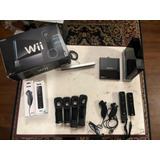 Wii Black Con Lectora Y Accesorios