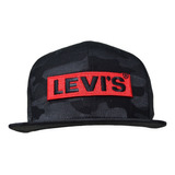 Levis Levi's Gorra Cap Flat Snapback 87516-0134 Black