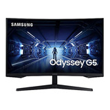 Samsung Monitor Para Juegos Odyssey G5 De 32 Pulgadas Con Pa