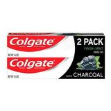 Dientes Colgate Fundamentos Del Carbón De Leña Que Blanquea 