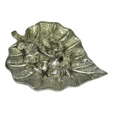 Adorno Decorativo Ganesha Em Folha De Metal Alumínio Indiano