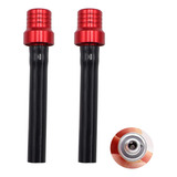 2 Tapones De Gasolina Para Motocicleta (rojo) Para Tanque De