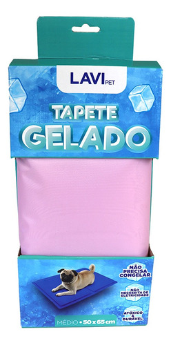 Tapete Gelado Refrescante Para Cachorros E Gatos Tam M 65x50