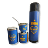 Set Matero Termo 1l Plastico Yerbera Azucarera Mate Boca 