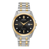 Citizen Eco-drive Corso - Reloj De Cuarzo Para Hombre, Acero