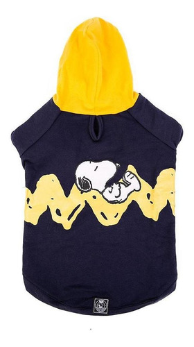 Moletom Para Cães Snoopy Sleeping Com Capuz Zooz Pets Tam M