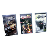 Need For Speed Trilogía Psp Most Wanted+own The City+prostre