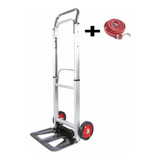 Carro Plegable Carga Aluminio Yegua 100kg + Pulpo