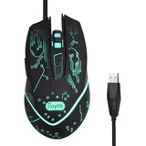 Mouse Gamer Sensor Óptico Raton Para Juegos Con Cable Rgb