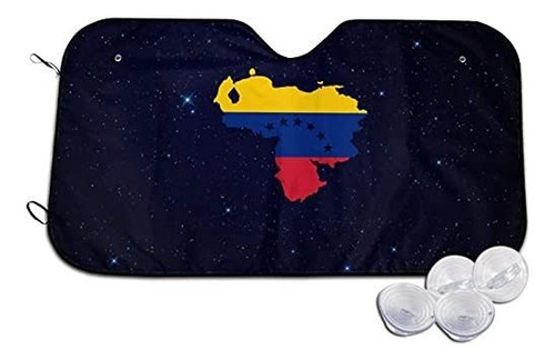 Protector Solar Para Luna Jlhy Venezuela Bandera Mapa Parabr