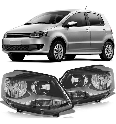 Optica Delantera Vw Fox Suran 2010 2011 2012 2013 2014