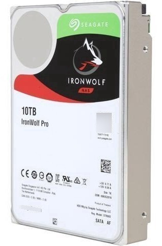 Seagate 10tb Ironwolf Pro 7200rpm Sata 6gb/s St10000nb0004