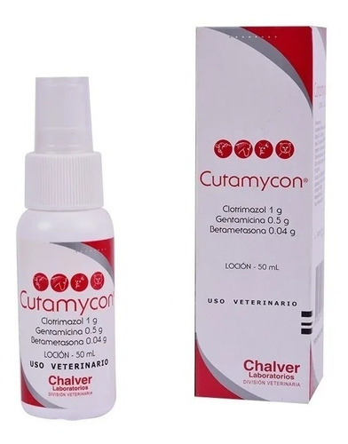 Crema Veterinaria Cutamycon Spray Piel. Entrega Ya!