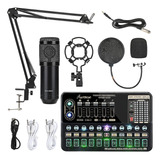 Paquete De Microfono De Condensador Asmuse Bm-800 Kit De ...