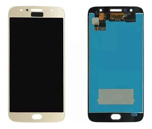 Frontal Para Moto G5-s Plus Dourado