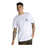 Remera Vans Modelo Original Tall Type Blanco Exclusiva