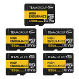 Tarjeta De Memoria Teamgroup High Endurance 128gb 5 Pack