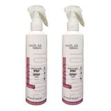 Salerm Hair Lab Spray Lisos Termo Protector X 2 Unidades