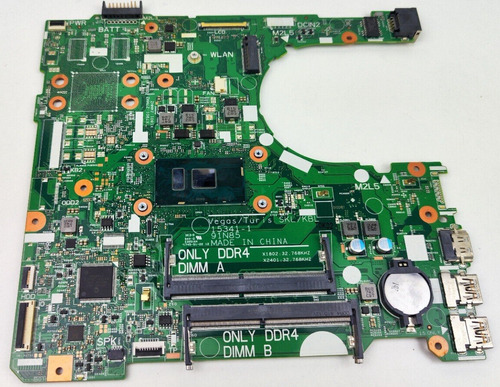 Np4ry dell Inspiron 15 3567 Motherboard I3-6006u 2.0ghz Ddr4