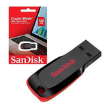 Pen Drive Sandisk Cruzer Blade Sdcz50 128gb