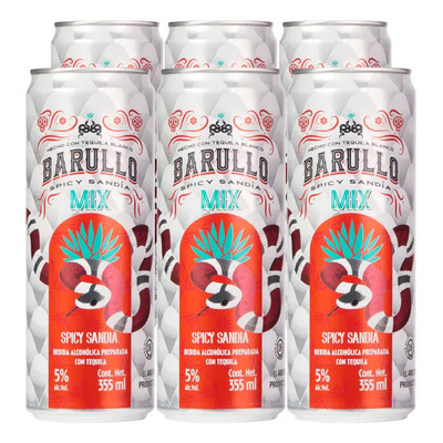 Barullo Mix Spicy Sandía (nt) 6 Pack | MercadoLibre