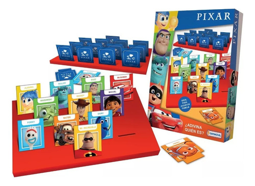 Juego De Mesa Adivina Quién Es Quien Personajes Pixar 