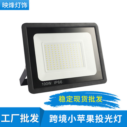 Lámpara Led Floodlight 100w Impermeable Para Exteriores Litt