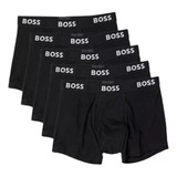 Paquete Bóxer Hugo Boss Negro 5 Pack Calzones Originales