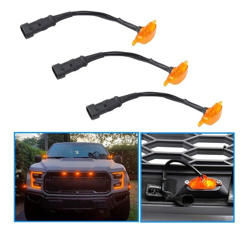 Kit Luces Universales Parrilla Compatible Ford Raptor A-vip