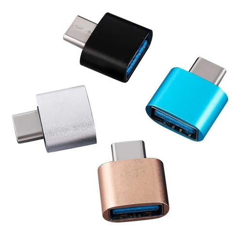 Adaptador Otg Tipo C Para Mouse Teclado Usb Pen-drive Nf