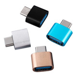 Adaptador Otg Tipo C Para Mouse Teclado Usb Pen-drive Nf