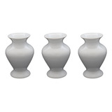 3 Vaso Mini Decorativos Porcelana Decoração Para Sala Mesa