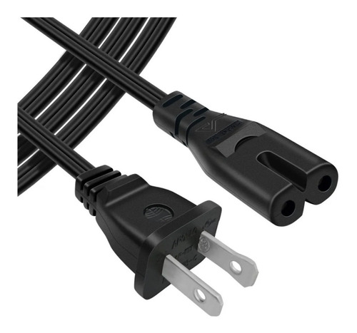 Cable Corriente Tipo 8 Para Grabadora, Impresoras 1 Metro
