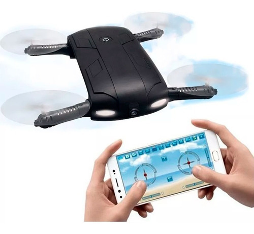 Drone Mini Plegable Con Cámara Wifi Video En Tiempo Real Fpv