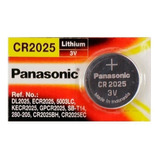 Bateria Pilha Panasonic Cr2025 3v Lithium Unidade