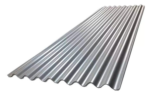 Chapa Ternium Galvanizada Sinusoidal C27 Por 3.5mts Largo 